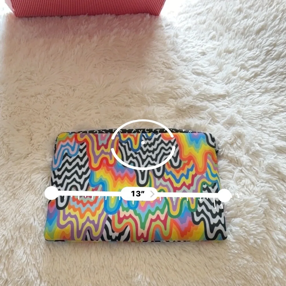 Casetify Colorful Wave Pattern Laptop Sleeve